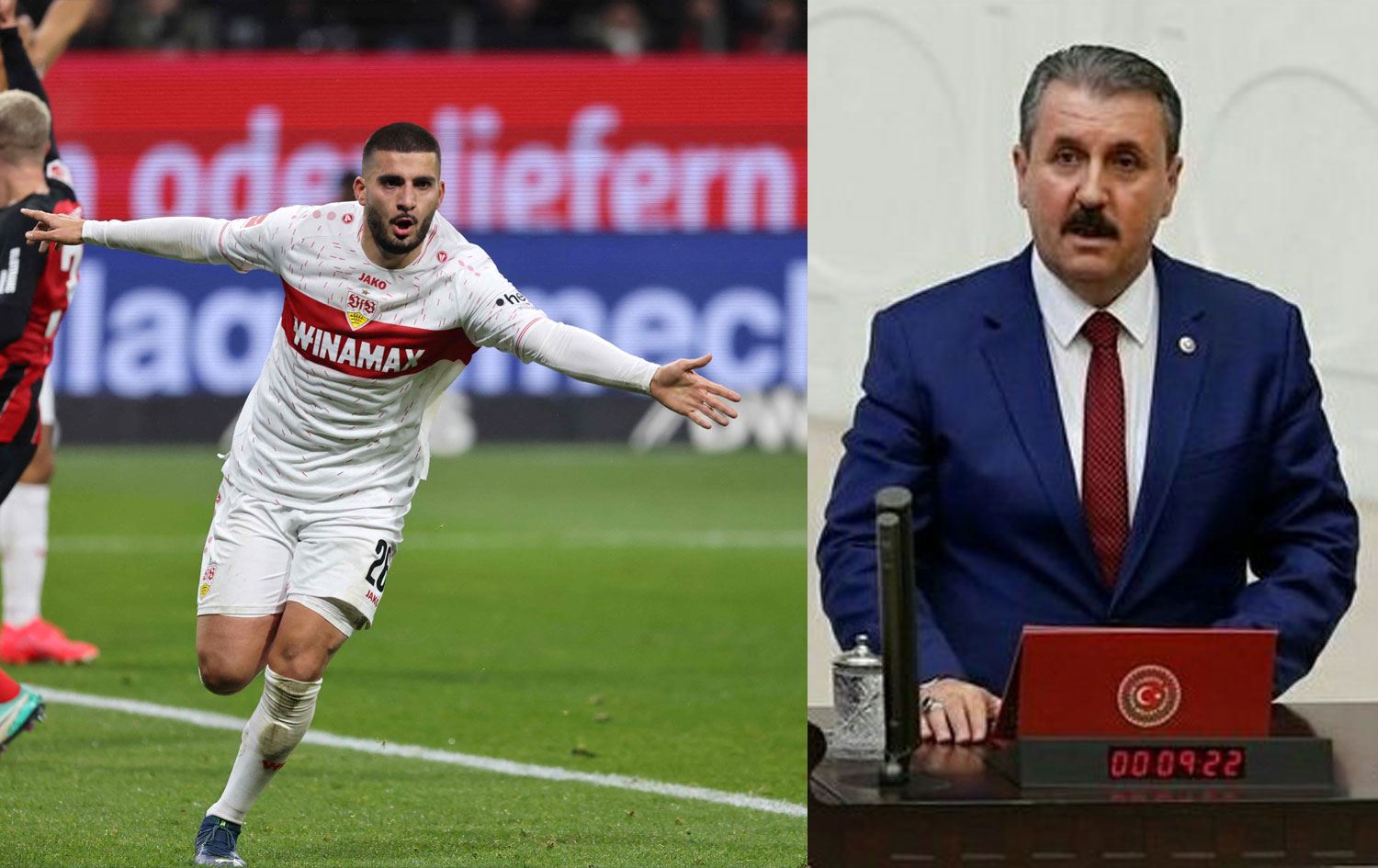 Mustafa Destici ‘Kürdüm’ diyen futbolcu Deniz Undav’a: Vatandaşlıktan çıkarılsın