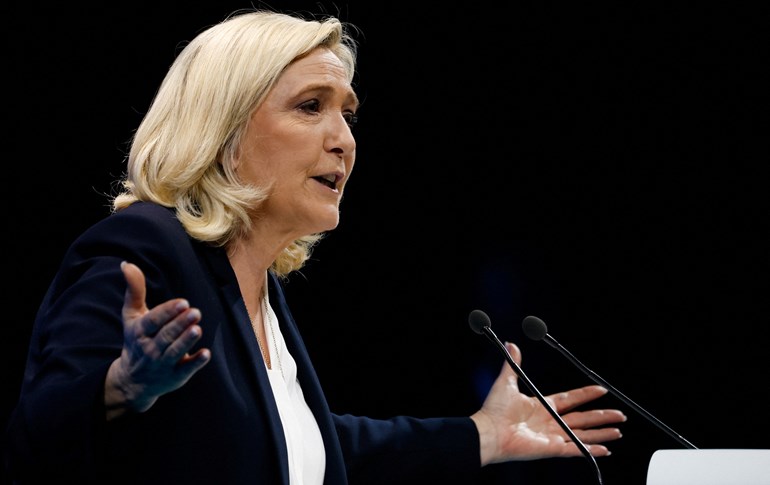 ماری لۆپێن، سەرکردەی بەرەی نیشتمانی راستڕۆی فەرەنسا