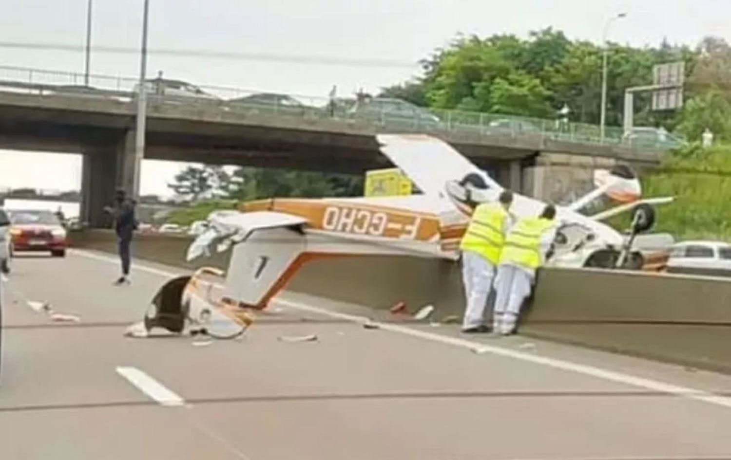 Li Fransayê balafir ket / Wêne: Facebook 