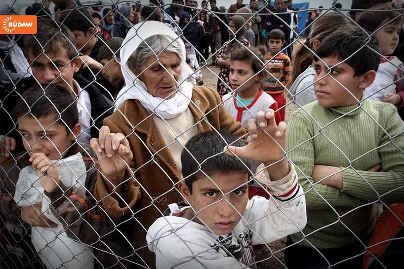 Süleymaniye'deki Erbet Kampı'nda mülteci çocukların yaşamı...