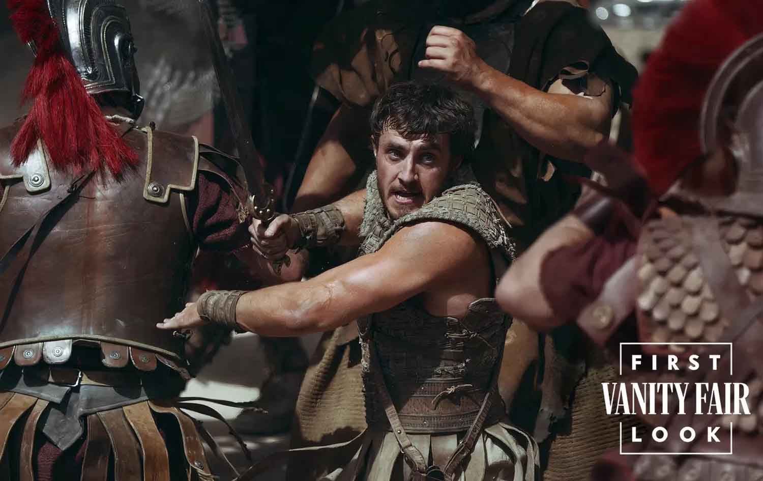 وێنەی فیلمی 'Gladiator 2' بڵاوکرایەوە