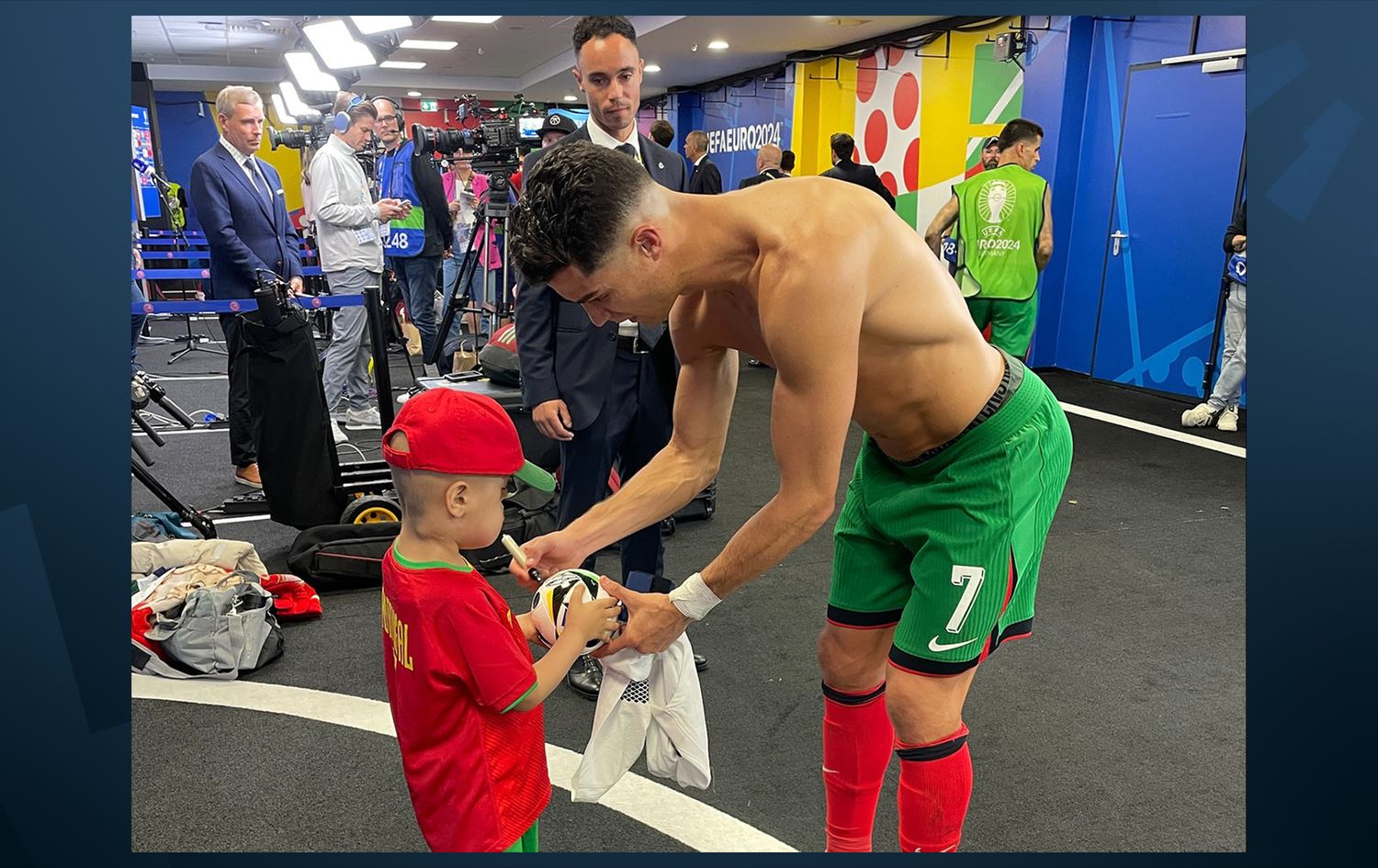 Ronaldo topa Awar Hozan îmze dike