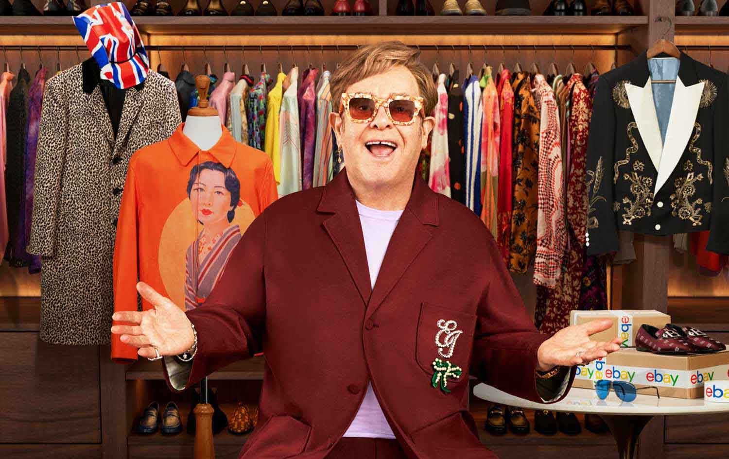 ئێڵتن جۆن جلوبەرگە تایبەتەکانی بۆ تووشبوانی ئایدز دەفرۆشێت