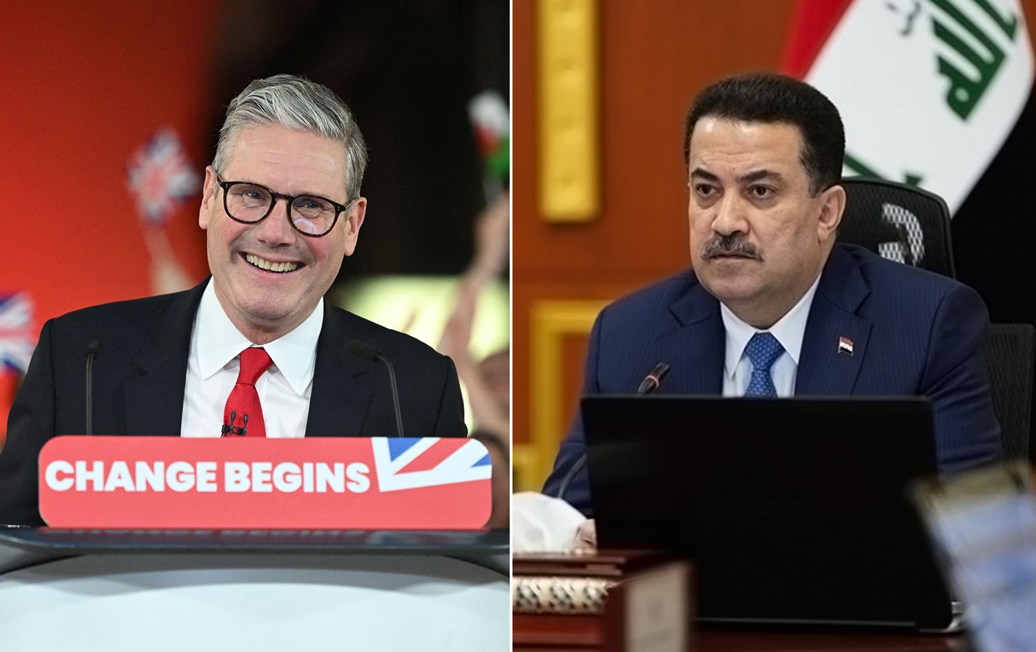 Sudani congratulates UK’s Starmer for his election victory