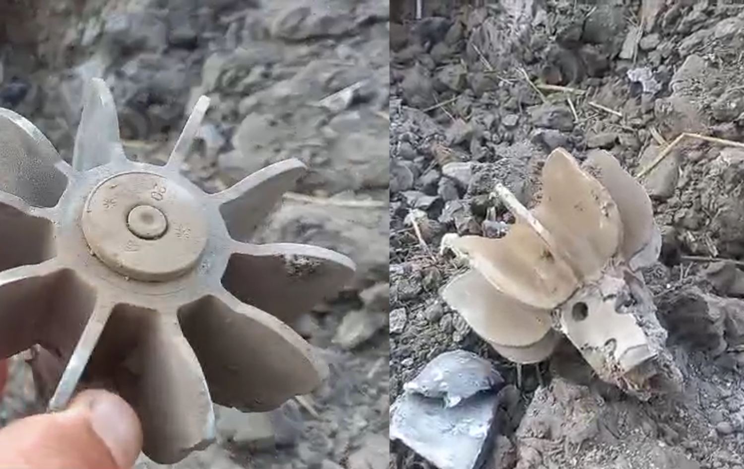 سێ گوللە ھاوەن لە گوندێکی قەزای ئامێدی کەوتنەخوارەوە