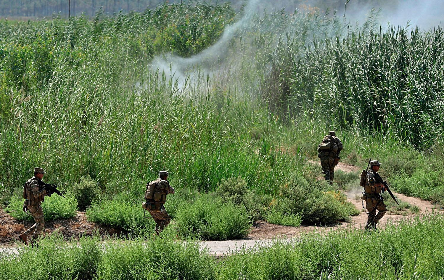 Iraqi security forces arrest nine on terror charges in Baghdad