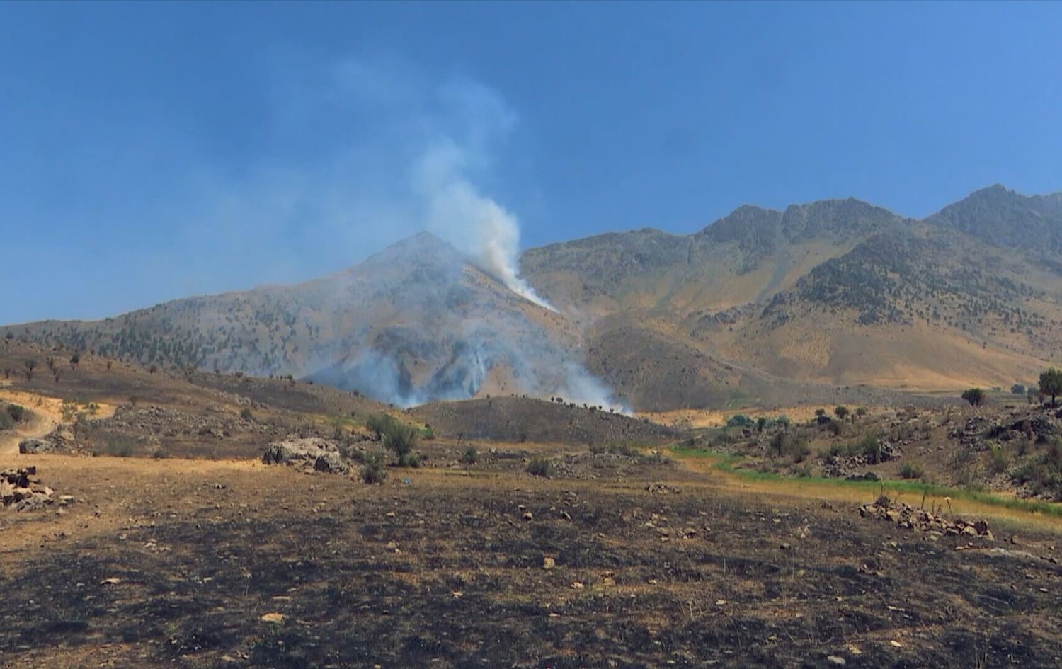 Balafirên Tirkiyeyê deverên Biradostê bombebaran kirin / Wêne: Arşîv (Rûdaw)