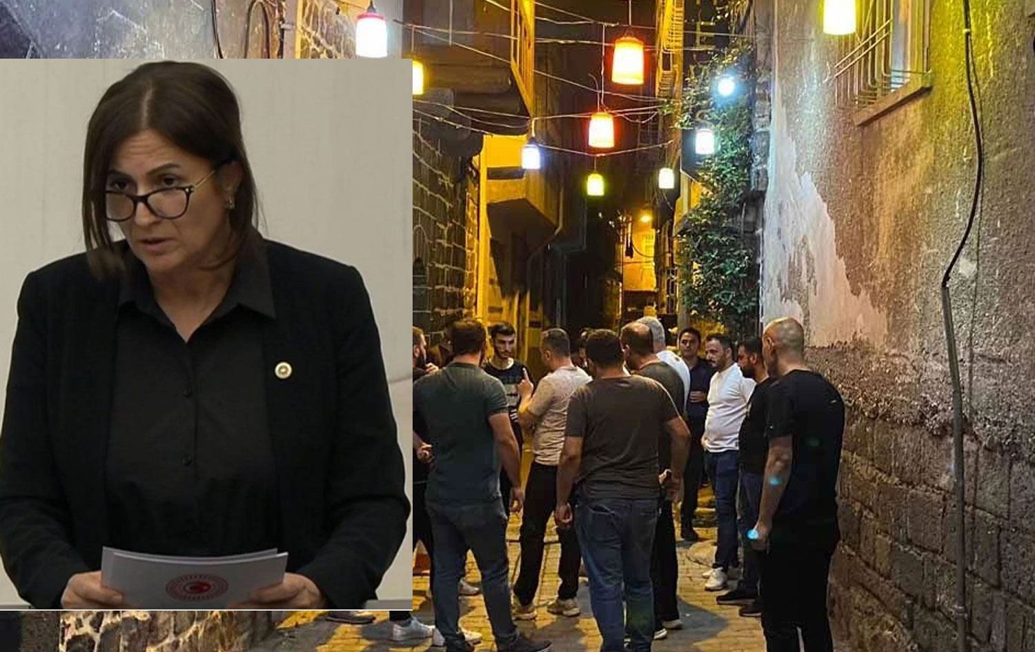 Türkan Elçi ve saldırı düzenlenen cafe. / Sosyal medya