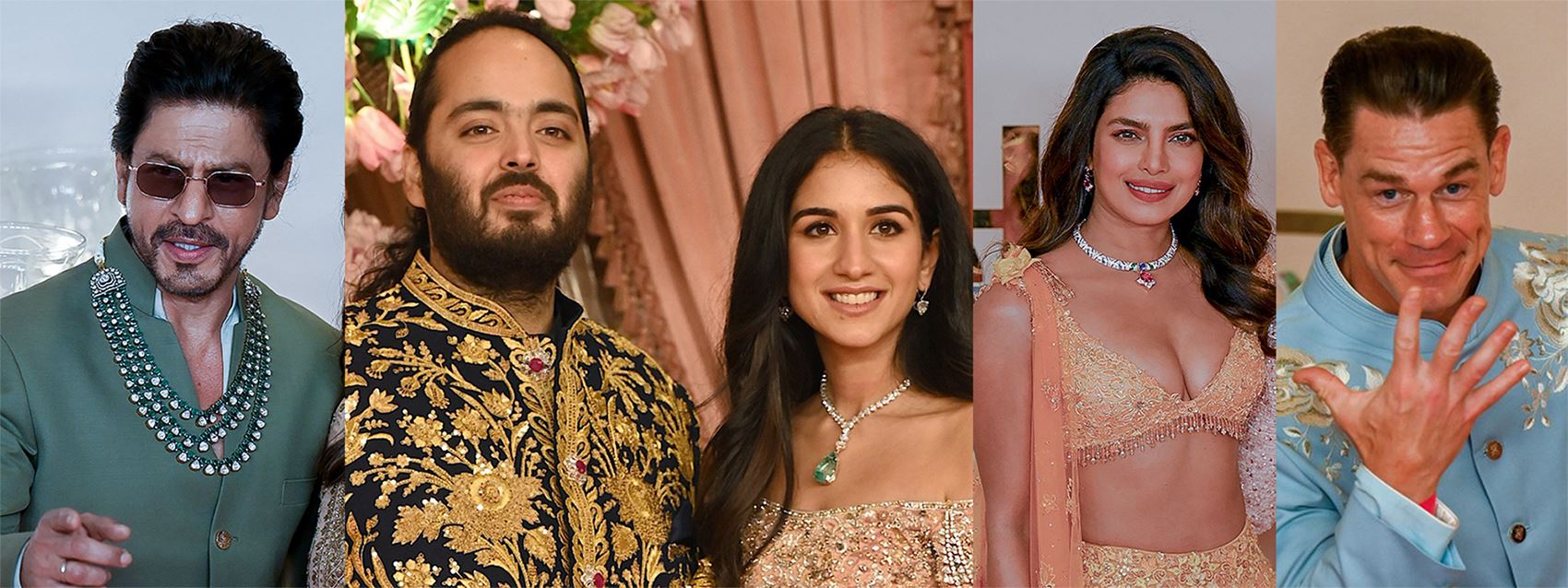 بە وێنە؛ زەماوەندی کوڕی دەوڵەمەندترین پیاوی ئاسیا ناوە دیارەکانی جیهان کۆدەکاتەوە