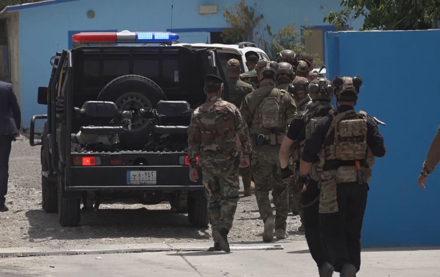 بەڕێوەبەری قەرەهەنجیر: دوو چەکدارەکەی داعش ویستیان بینایەک بگرن و چالاکیی تێدا بکەن