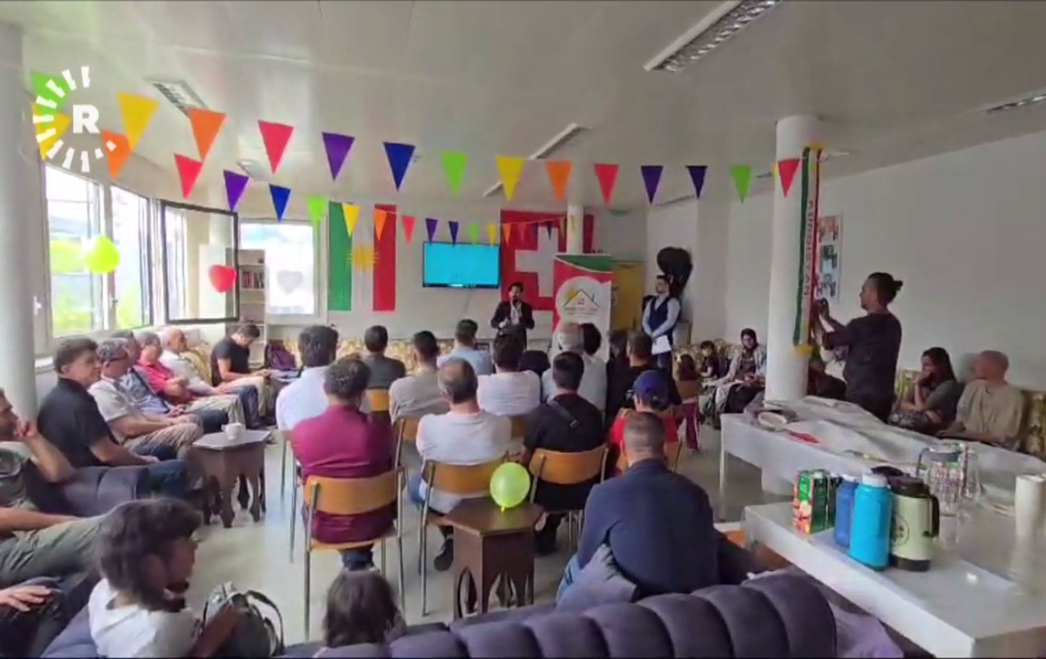 Li Lozanê Mala Kurdan hat vekirin/Wêne: Rûdaw