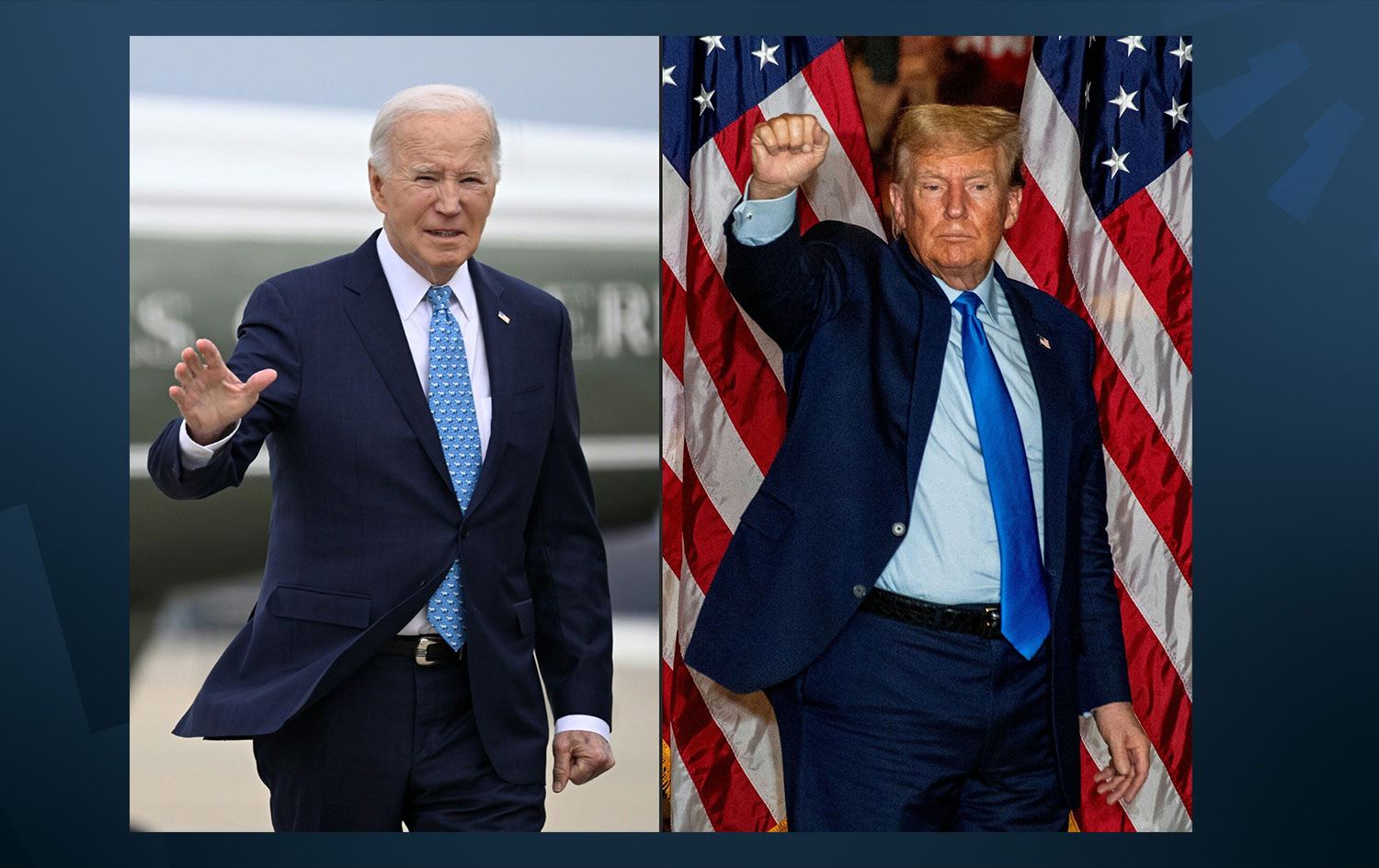 Trump'tan Biden'ın çekilmesine ilişkin ilk yorum