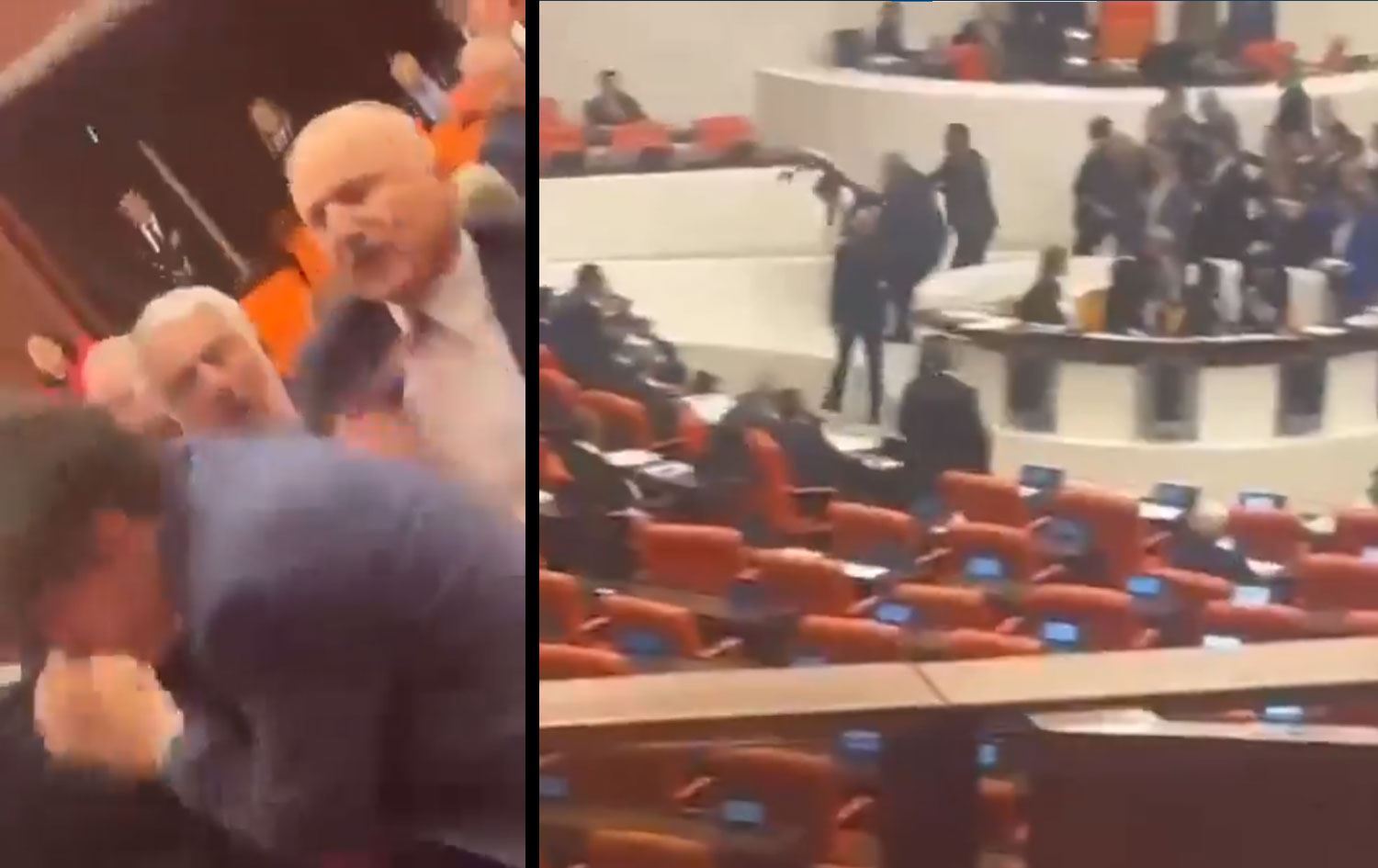 Parlamenterê AK Partiyê bi kulman êrişî parlamenterê DEM Partiyê kir