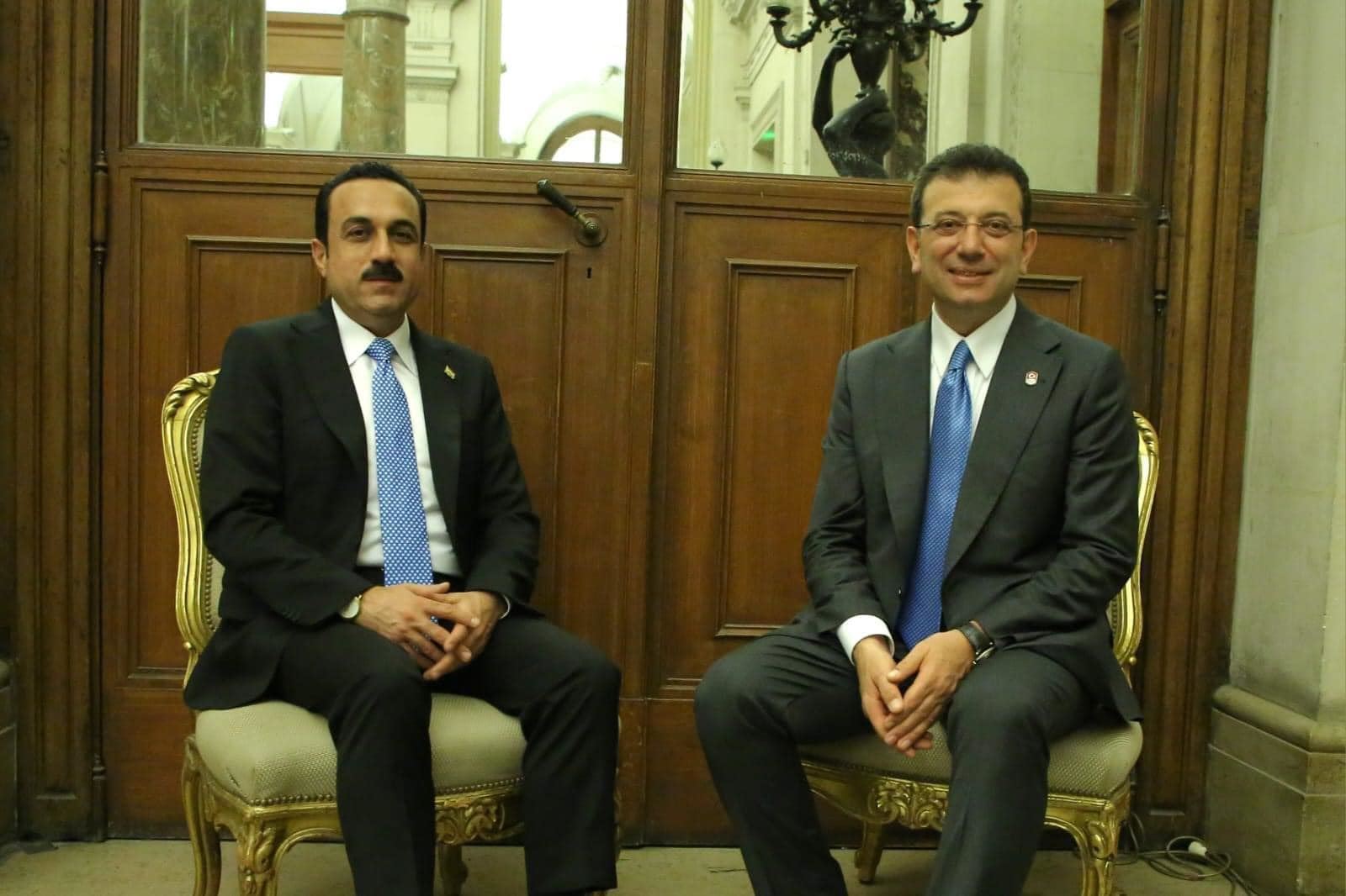 Foto: Erbil Valisi Umed Xoşnaw'ın sosyal medya hesabı