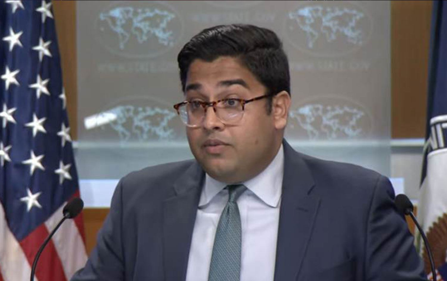 ABD Dışişleri Bakanlığı Sözcü Yardımcısı Vedant Patel 