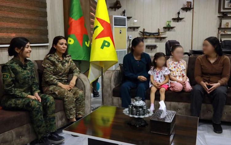 Yazidi woman, child rescued from ISIS captivity... | Rudaw.net