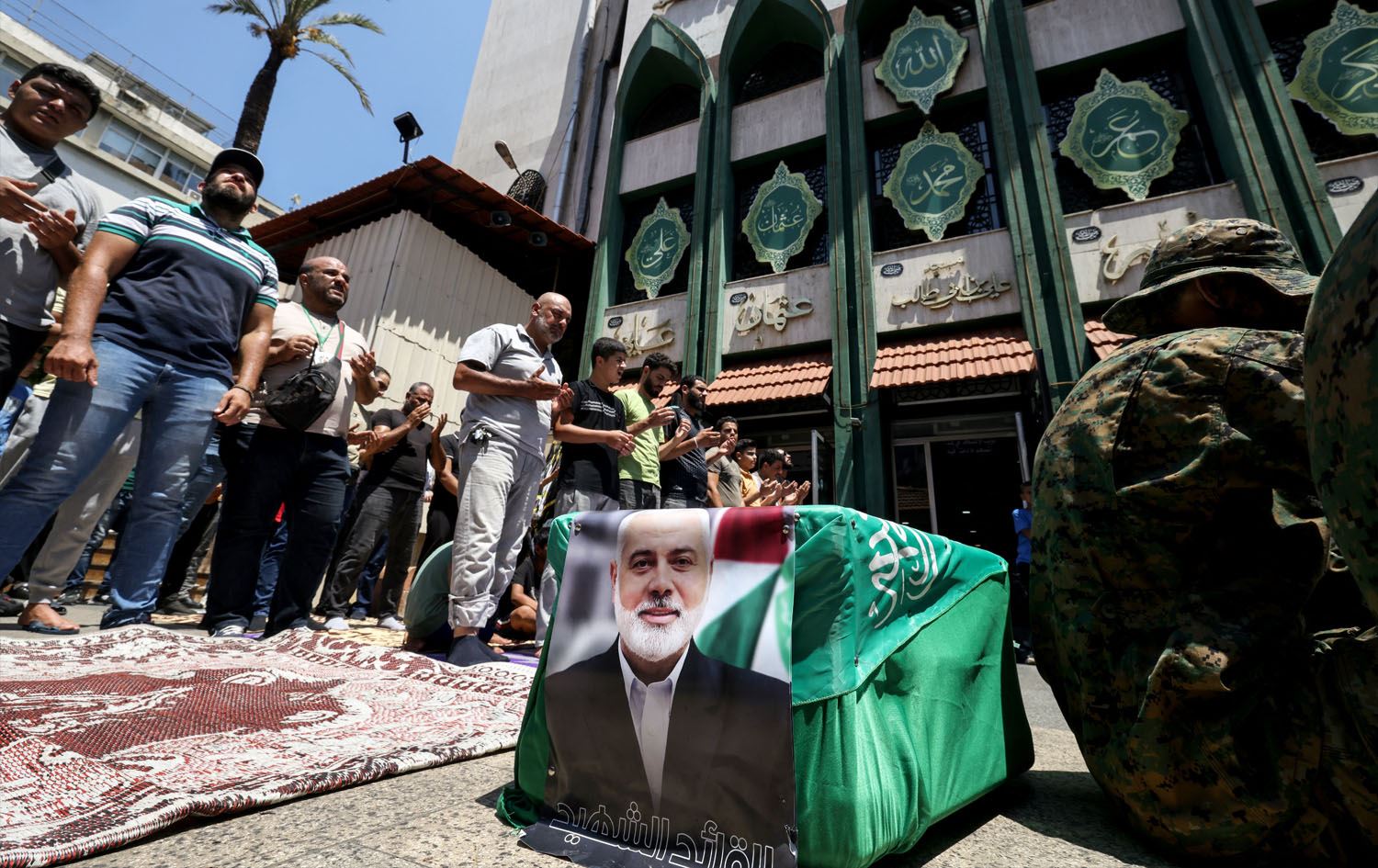 IRGC says 'short-range projectile' killed Hamas leader