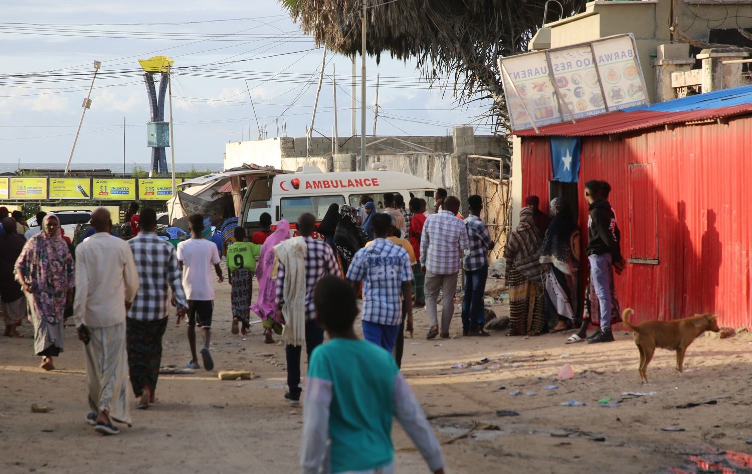 Li Somaliyê di êrişa bibombe û çekdarî de 32 kes hatin kuştin û 63 kes jî birîndar bûn / Wêne: AA