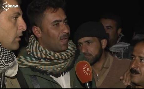 Xelkê Celewla kêfxweş in û spasiya Pêşmerge dikin