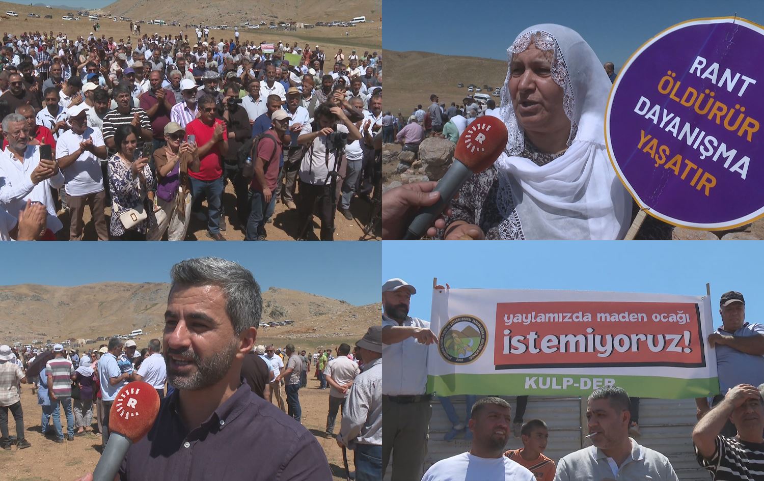 Xelk ji bo Zozanê Hesandînê rabû ser pêyan/Wêne: Rûdaw