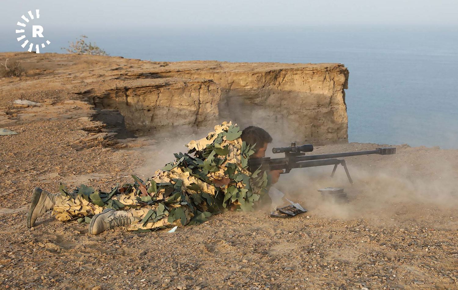 İran'ın daha önce gerçekleştirdiği tatbikatlardan bir kare. / Arşiv / AFP