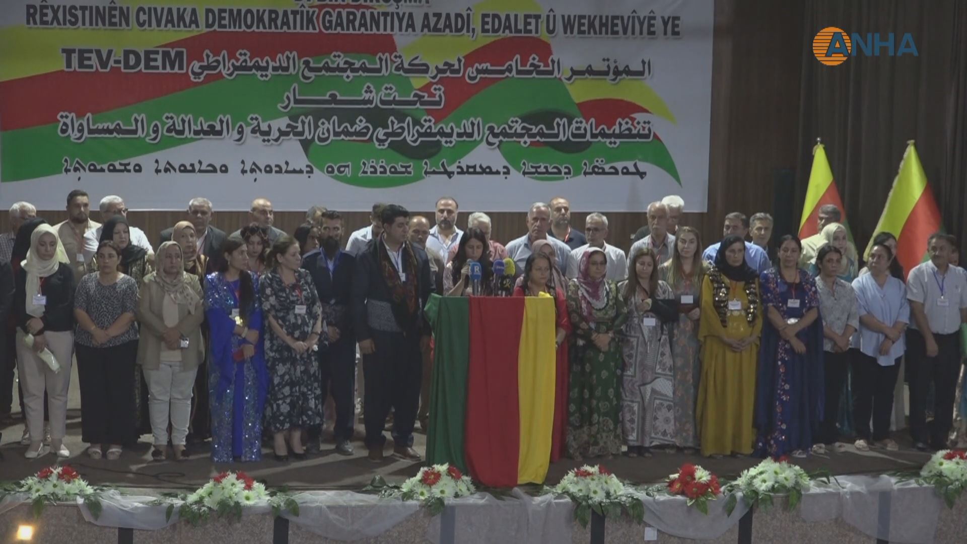TEV-DEMê li Hesekê kongreya xwe li dar xist / Wêne: ANHA
