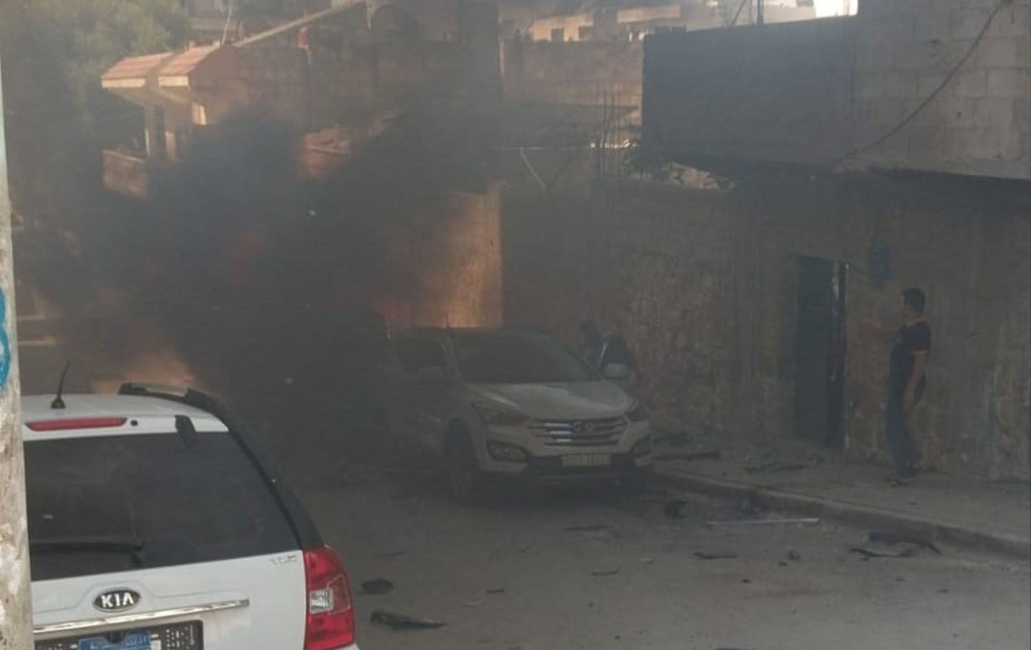Car explosion in Afrin injures at least two people: Monitor