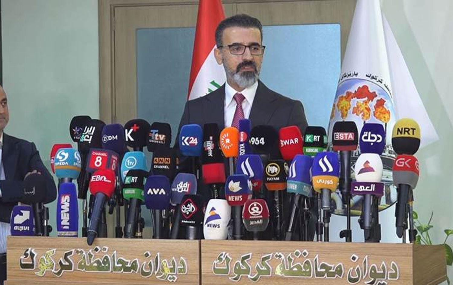 Kerkük Valisi Rebwar Taha / Foto: Rûdaw