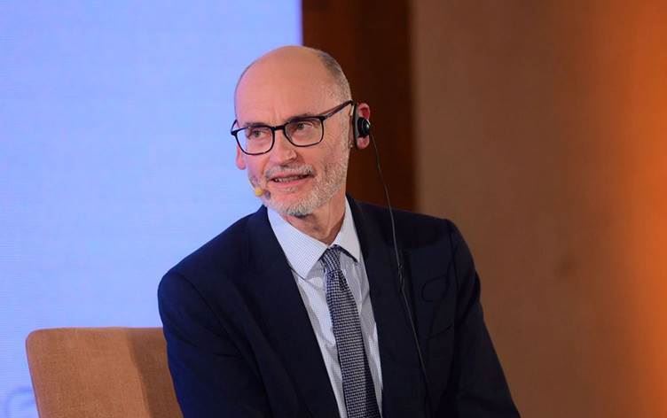 Balyozê Brîtanyayê yê Bexdayê Stephen Hitchen /Wêne: Rûdaw