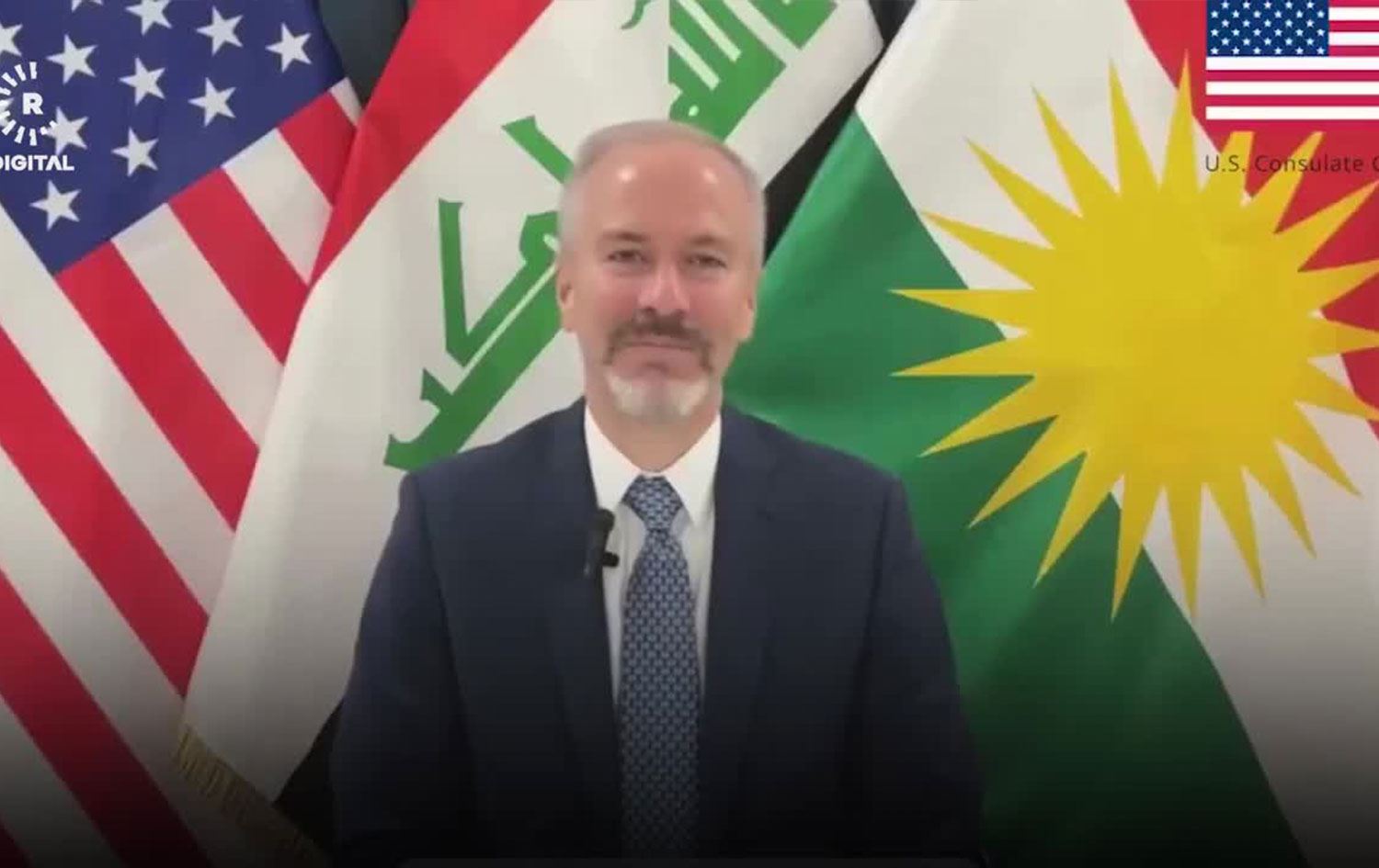  ABD’nin Erbil Başkonsolosu Steven Bitner / Foto: Ekran alıntısı