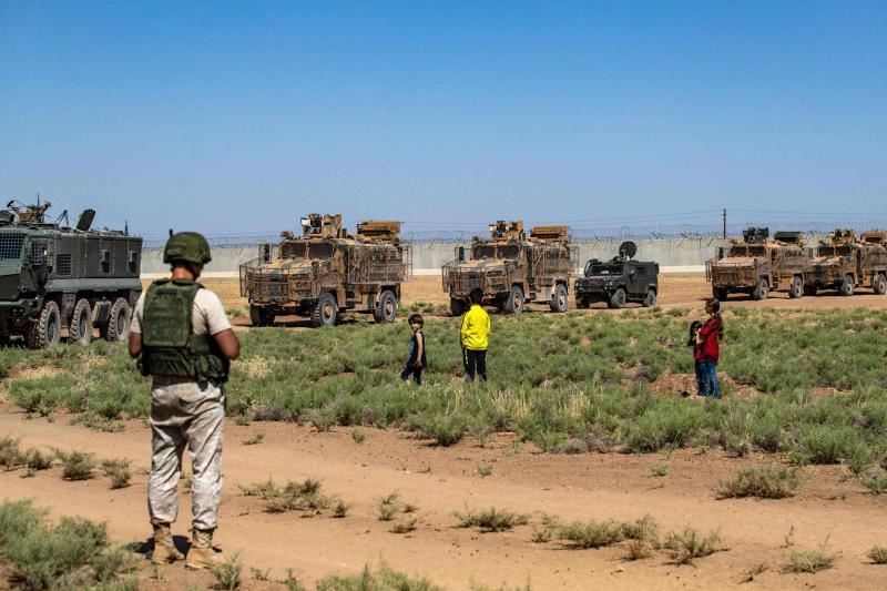 Rus-Türk ortak devriyesi Foto: Arşiv