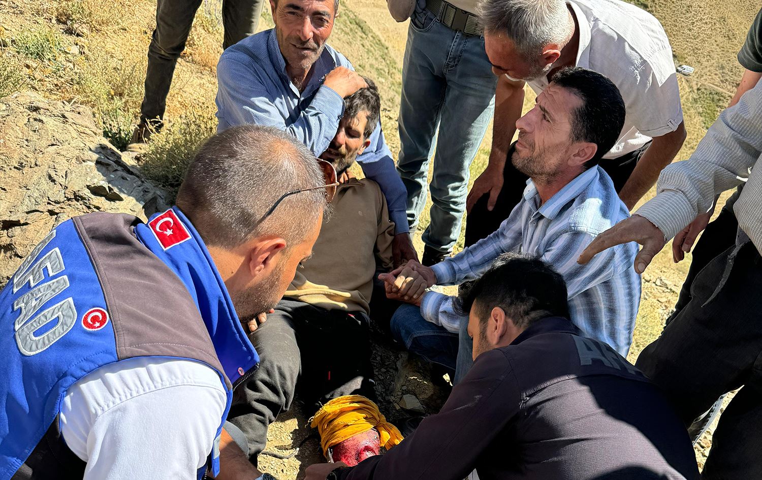 Li Colemêrgê hirçê êrişî şivan kir / Wêne: AA