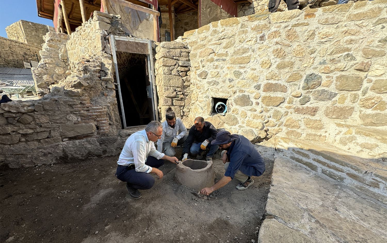 Herêmeke pîşesaziyê ya hezar salî hat dîtin/Wêne: AA