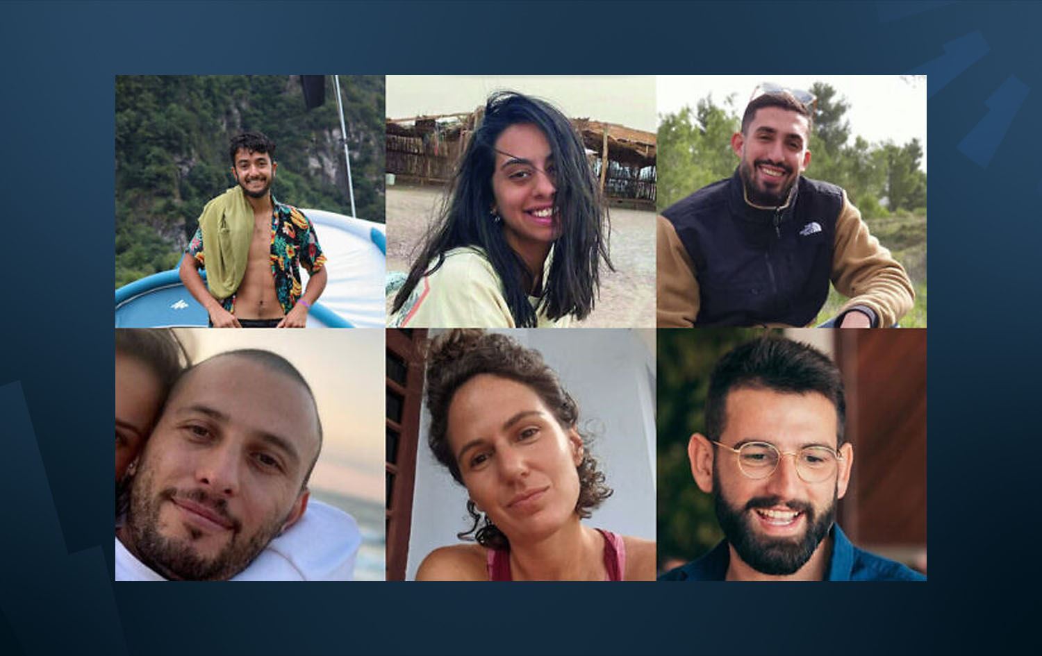 Ölü bulunan esirlerin fotoğrafları