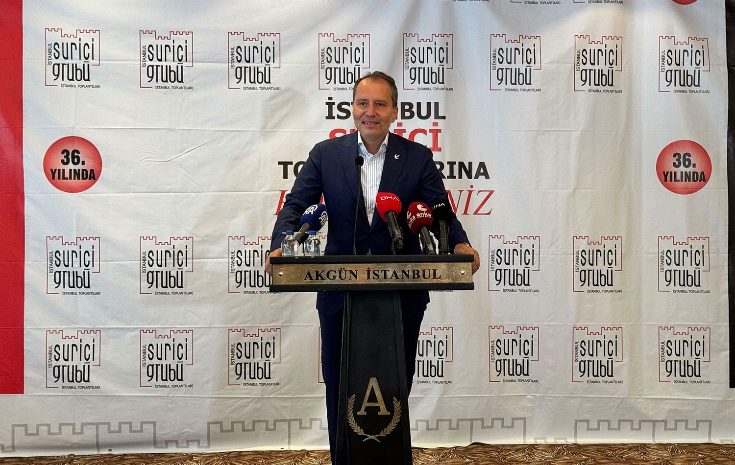  Yeniden Refah Partisi Genel Başkanı Fatih Erbakan / ANKA