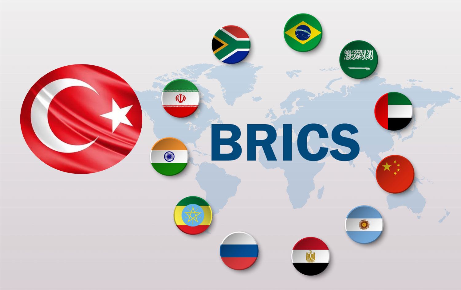 Eksen mi değiştiriyor? Türkiye, BRICS'e katılmak... | Rudaw.net