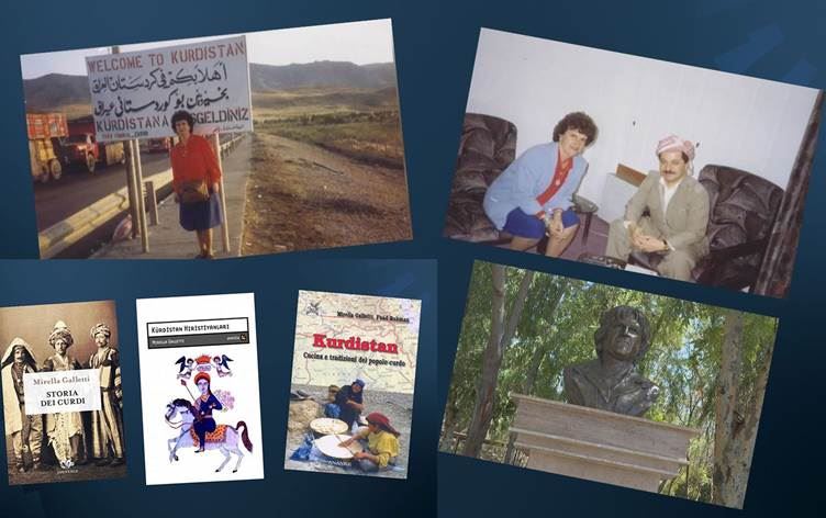 Dosta gelê Kurd a raperîn û şoreşê: Mirella Galletti