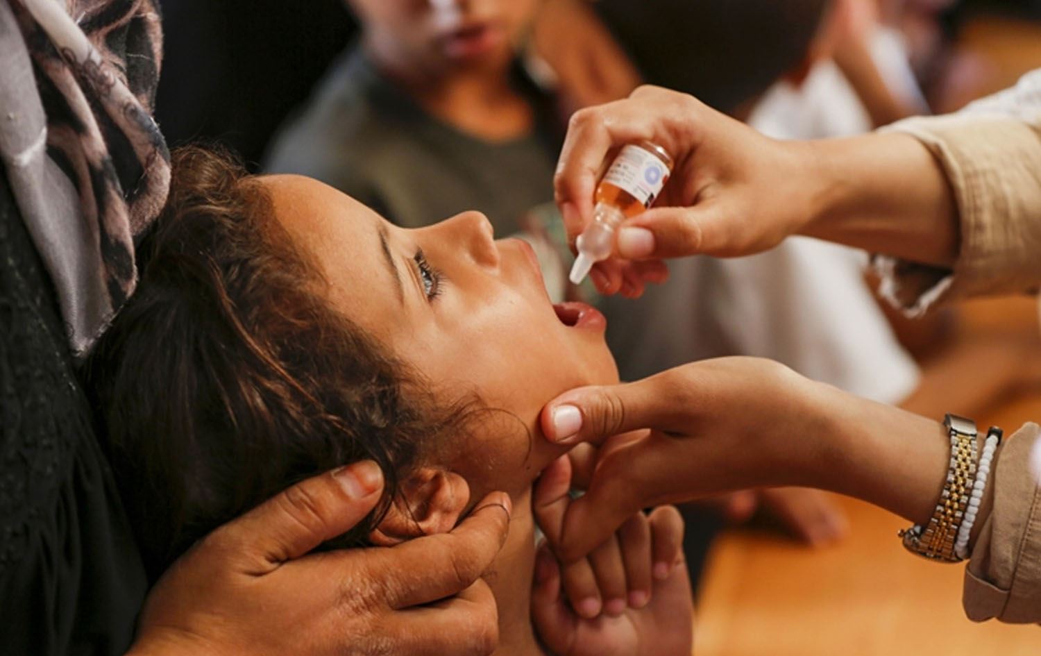 WHO: زیاتر لە 160 هەزار منداڵ لە غەززە ڤاکسینی ئیفلیجیی منداڵانیان وەرگرتووە