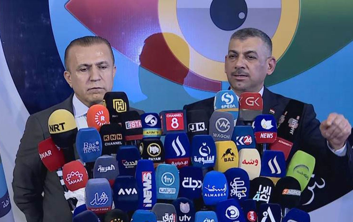 Dadwer Heyder Henûn daxuyanî da / Wêne û Vîdeo: Rûdaw