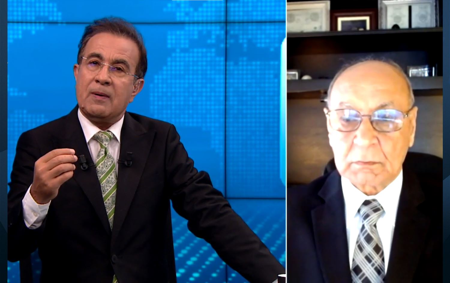 Dilbixwîn Dara û Mehmûd Ebas \ Wêne: Rûdaw