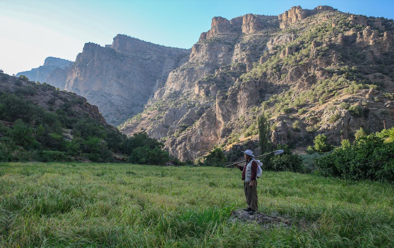 Cotkarê bi navê Kazim Tekinalp nobetê digire/Wêne: AA