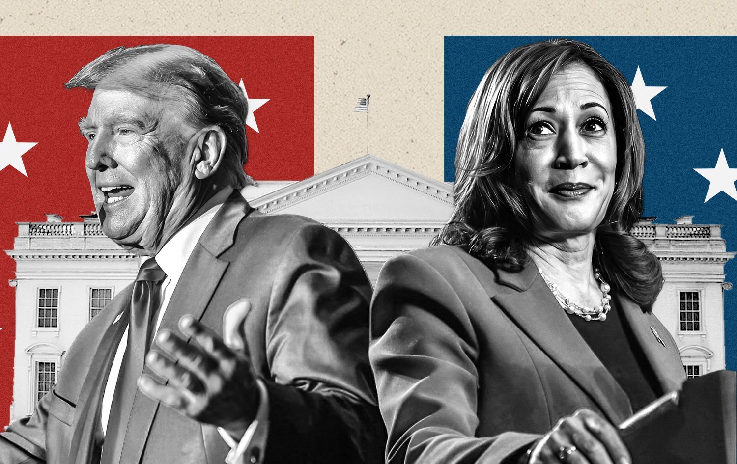 Harris ile Trump canlı yayında kozlarını paylaştı