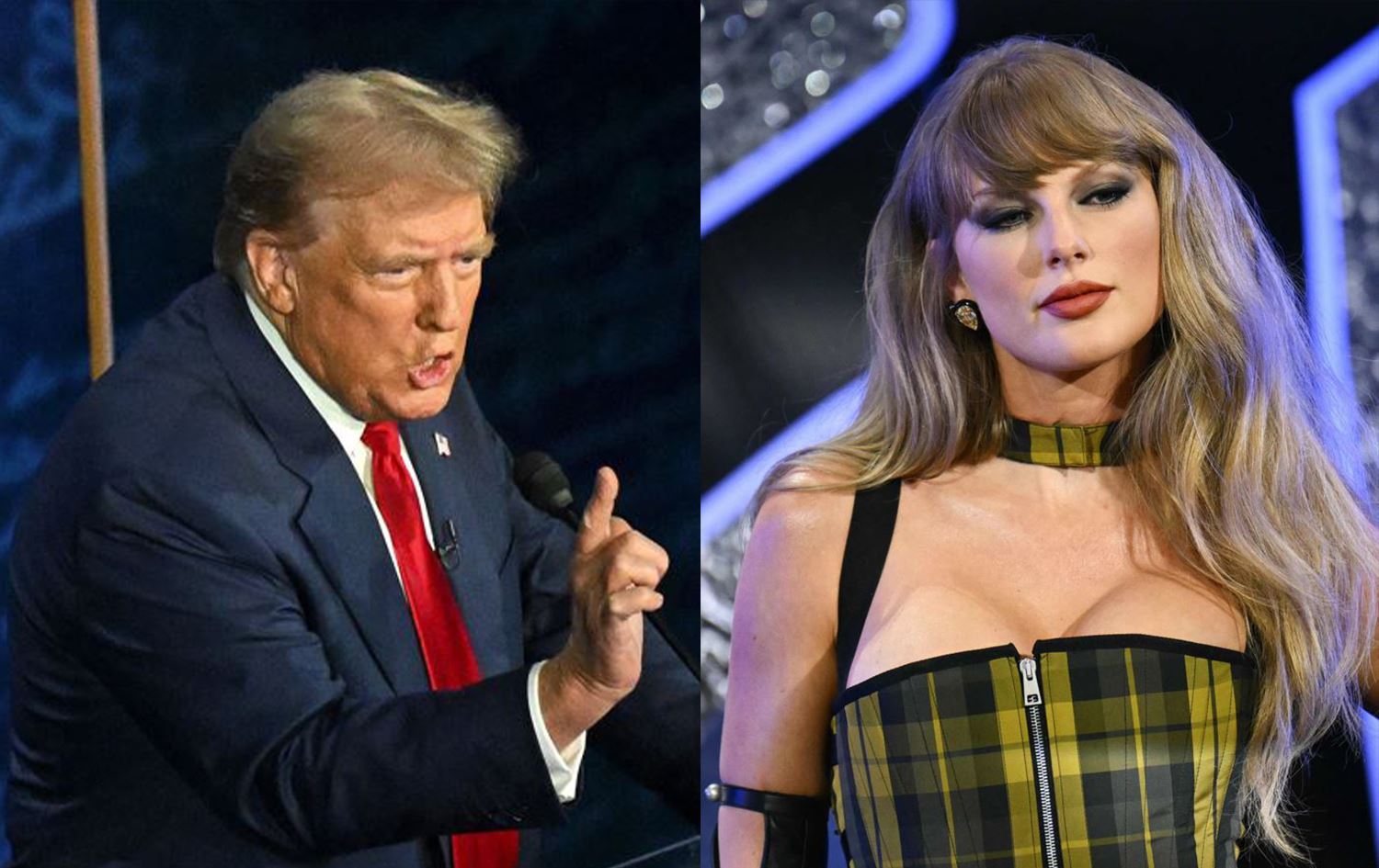 دۆناڵد ترەمپ: تایلەر سویفت باجی پشتگیرکردنی بۆ کامالا هاریس دەدات