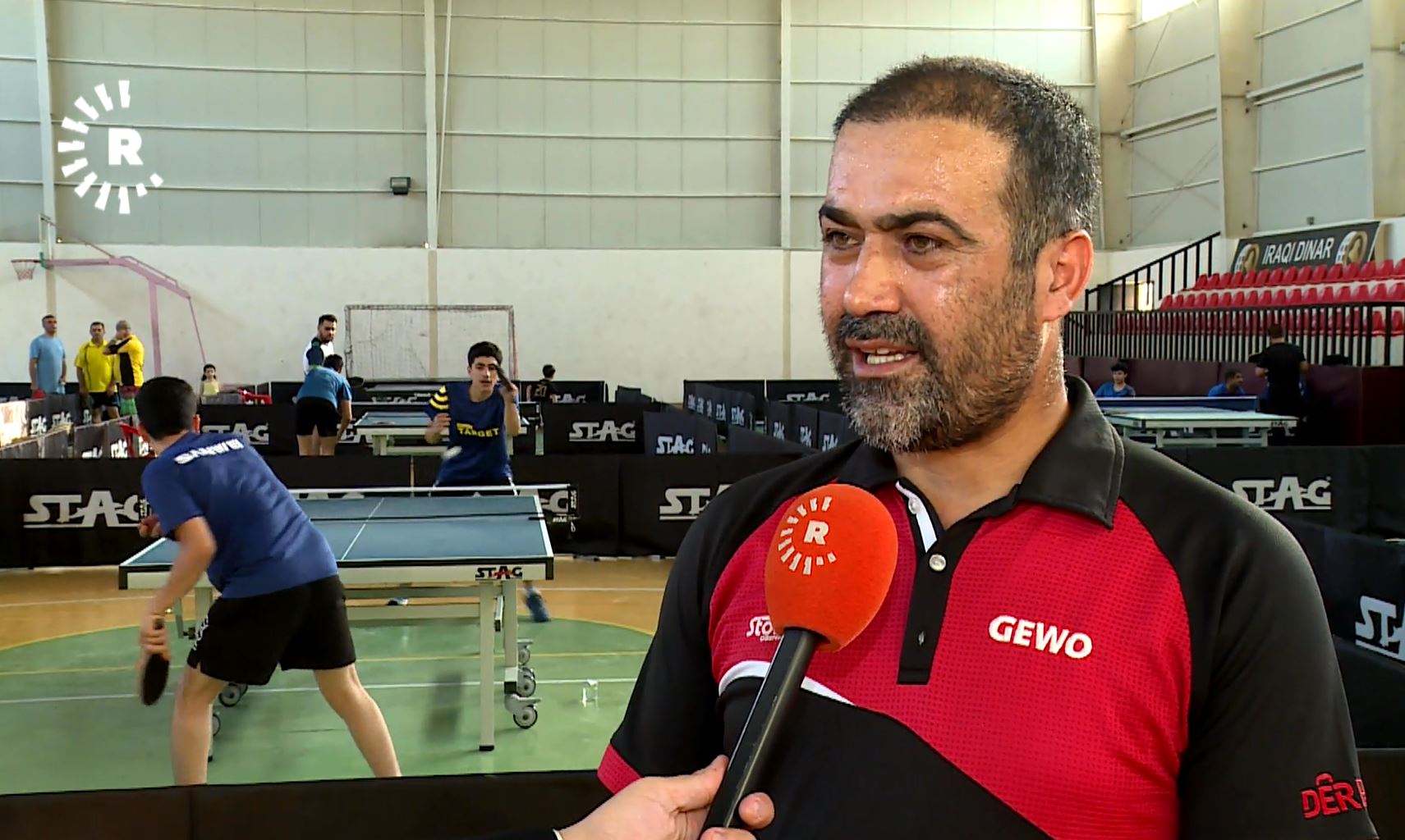 ڤیدیۆ؛ پاڵەوانێتی تۆپی سەرمێز لە هەولێر بەڕێوەدەچێت