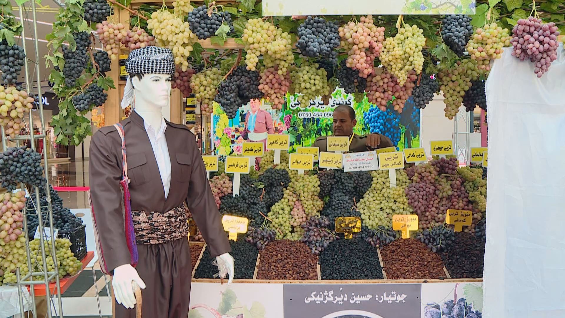 بەرهەمی ترێی دهۆک 20٪ زیادی کردووە