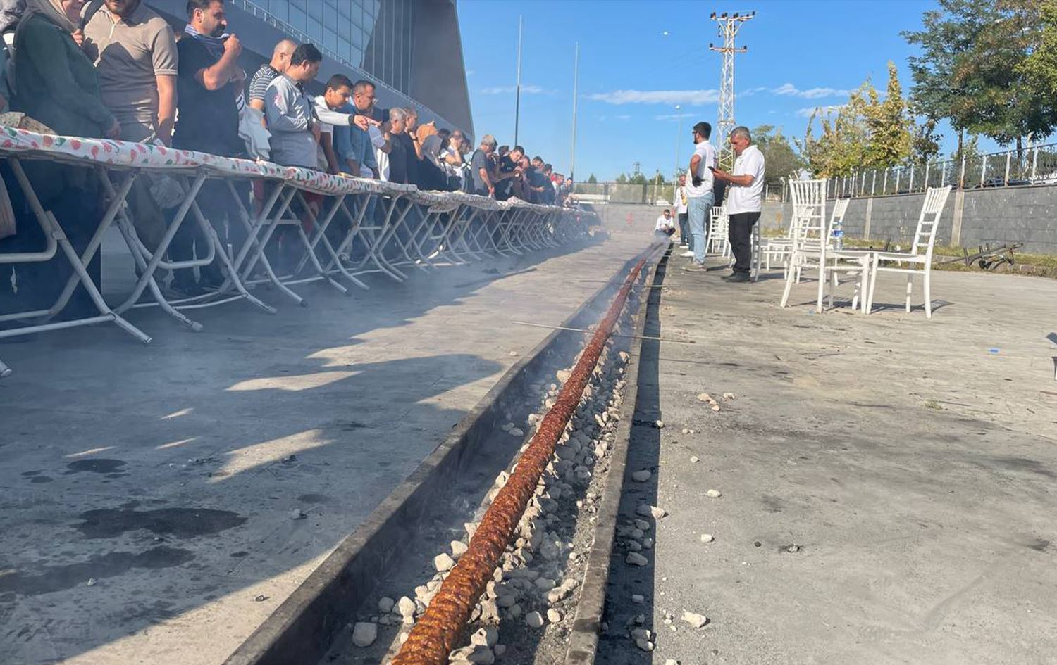 Kebabeke 65 metreyî hat biraştin\ Wêne û Vîdeo: Şewket Herkî-Rûdaw