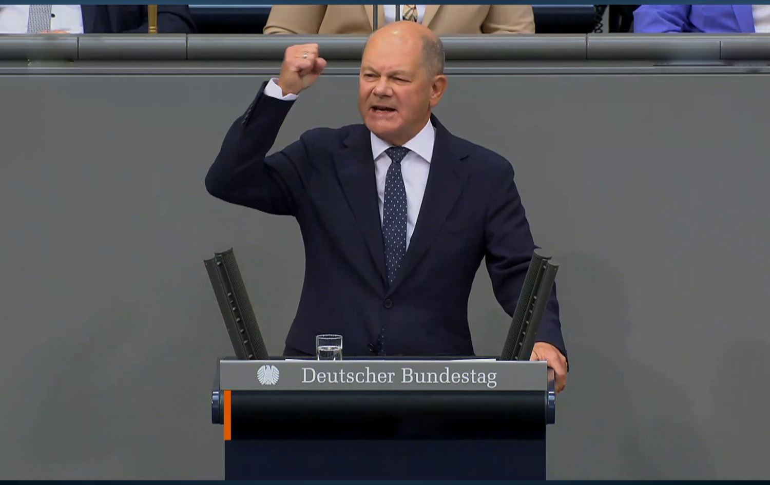 Şêwirwendê Almanyayê Olaf Scholz / Wêne: Parlamentoya Almanyayê