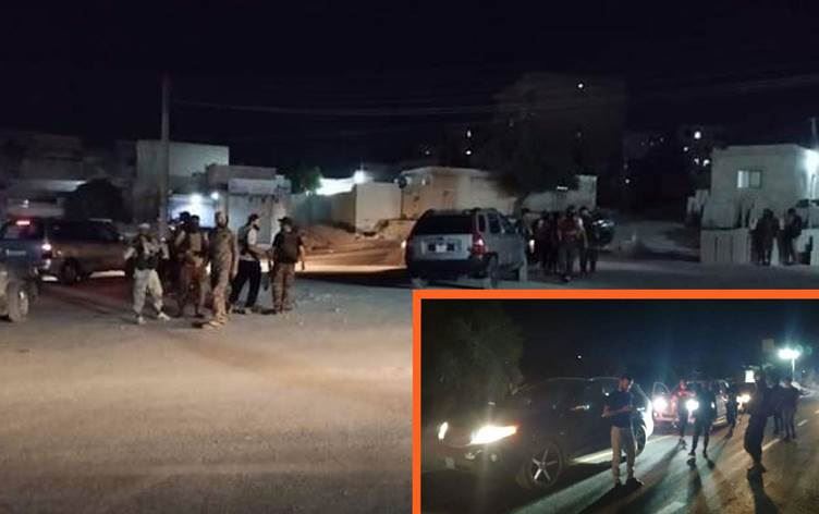 Emşat grubu Efrin’in Kaxur köyünü kuşattı. / Foto: Rûdaw