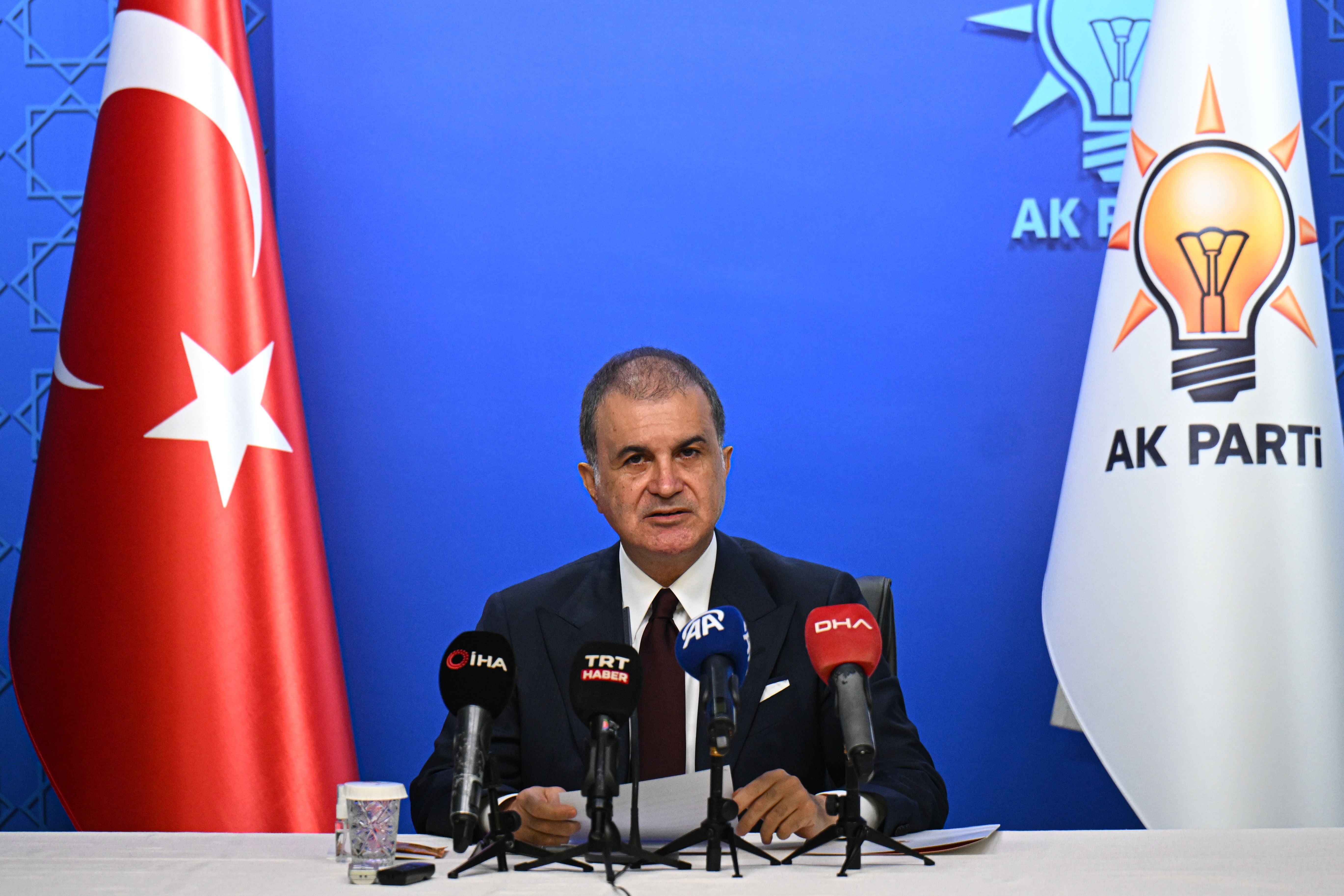 Foto: AK Parti Sözcüsü ve Genel Başkan Yardımcısı Ömer Çelik / AA