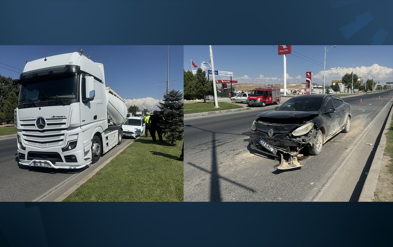Li Meletiyê di 2 qezayan de 4 kes birîndar bûn / Wêne: AA